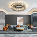 Axyaa Modern Luxury Crystal Chandelier for Living Room