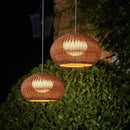 Axyaa Rattan Weave LED Chandelier for Home Decor