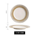 Axyaa Phnom Penh Plate Set - Restaurant Hotel Ceramic Tableware Artistic Concept Plate