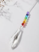 Axyaa Glass Prism Suncatcher Rainbow Maker Garden Ornament Crystal Stone Décor