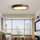 Axyaa Walnut Ceiling Light: Modern Japanese Style Nordic Fixture for Master bedroom and Restaurant