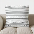Axyaa Arrows Pattern Throw Pillow Cover for Sofa, Bedroom, Car