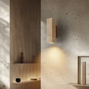 Axyaa Square Stone LED Wall Lamp Modern Nordic Yellow Travertine Wabi Sabi