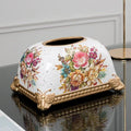 Axyaa Ceramic Bread Tissue Box: European-Style Living Room Coffee Table Decor