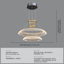 Axyaa Chandelier Pendant Light for Living Room Bedroom Dining Table Kitchen Island
