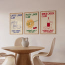 Axyaa Kitchen Food Print Canvas Painting Poster for Living Room Home Decor