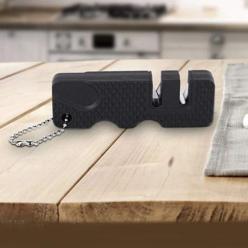 Axyaa Ceramic Knife Sharpener for Kitchen & Outdoor Use