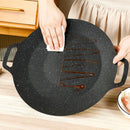 Axyaa Non Stick BBQ Grill Pan with Removable Handle