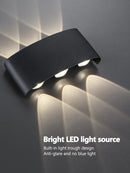 Axyaa Modern LED Wall Lamp for Bedroom Living Room Aisle, Nordic Design