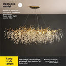 Axyaa Luxury Villa Crystal Pendant Chandelier.