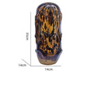Axyaa Wave Point Glass Vase Hydroponic Flowerpot Decoration