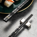 Axyaa Non-Slip Chopsticks Set - High Quality, Portable, Healthy for Sushi