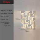 Axyaa LED Wall Lamps for Bedroom Bedside Sconces - Artistic Indoor Lighting
