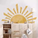Sunshine Boho Nursery Wall Decal Stickers by Axyaa - Self-Adhesive Vinyl Home Decor