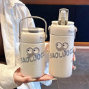 Axyaa Insulated Tea Filter Thermos Bottle - 750ml Stainless Steel Vacuum Flask