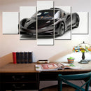 Axyaa Cars Speedtail 2025 Wall Art Poster Painting Set for Modern Living Room