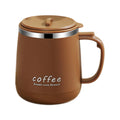 Axyaa 480ml Stainless Steel Insulated Coffee Mug Large Capacity Drinking Cup
