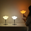 Axyaa Nordic Glass Table Lamp Cream Wind Bauhaus Table Light for Home Décor