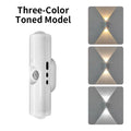 Axyaa Rechargeable Motion Sensor LED Cabinet Lamp 3 Colors Magnetic Wall Light
