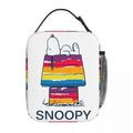 Axyaa Bicycle Merch Lunch Tote Bag Insulated Thermal Cooler Bento Box