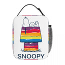 Axyaa Bicycle Merch Lunch Tote Bag Insulated Thermal Cooler Bento Box