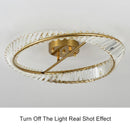 Axyaa Nordic Crystal Ceiling Light Chandelier for Home Decor