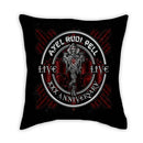 Axyaa Printed Polyester Throw Pillow Cover Square Zipper Pillow Cases