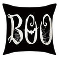 Axyaa Halloween Skull Head Pumpkin Pillow Covers for Horrible Holiday Home Decor