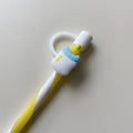 Axyaa Cute Heart Silicone Straw Covers for 7-8mm Straws