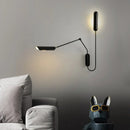 Axyaa Double Headed Rocker Arm Lamp for Living Room and Bedroom