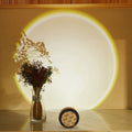 Axyaa LED Sunset Cabinet Lights Touch Wall Lamp for Home Bedroom Decor