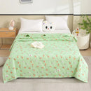 Axyaa Summer Cool Quilt: Washable Thin Cotton Single Double Quilt