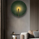 Axyaa Retro LED Wall Light Disc Fixture - Nordic Creative Universe Stainless Steel Art