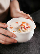 Axyaa Ceramic Rice Soup Dessert Bowl Set - Household Tableware Mini Bowl