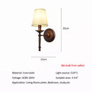 Axyaa Fabric Bedside Wall Lamp for Living Room Bedroom Study Corridor Stair E14 Wall Light