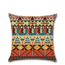 Axyaa Geometric Linen Cushion Cover 45x45cm