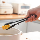 Axyaa Kitchen Barbecue Tongs Spoon Colander Set - Versatile Buffet Essential