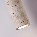 Axyaa Nordic LED Wall Lamp with Pull Chain Switch in Yellow Travertine