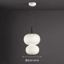 Axyaa Nordic Glass Pendant Lights - Simple Chandelier for Home Decor