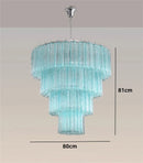 Luxury Murano Art Glass Pendant Light by Axyaa for Elegant Spaces