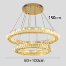 Axyaa Luxury Crystal Chandelier Pendant Light for Living Room and Bedroom