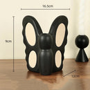 Axyaa Butterfly Shape Ceramic Vase for Home Decoration I Floral Arrangement Accessories