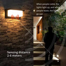 Axyaa LED Wall Light Motion Sensor Outdoor Waterproof Modern Home Garden Fixture