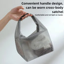 Axyaa Clear Travel Toiletry Bag - Waterproof Makeup Organizer & Swimming Wash Bag