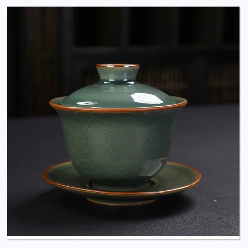 Axya Premium Kung Fu Tea Set and Travel Teapot with Tea Cup - Best Tea Set Brand