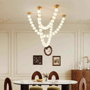Axyaa LED Chandeliers for Modern Home Decor Living Room and Dining Room Lighting