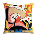Axyaa Picasso Graffiti Art Painting Cushion Cover for Home Décor