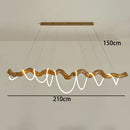 Axyaa Modern LED Pendant Chandeliers for Living Room & Dining Room Lighting
