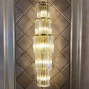 Axyaa Modern Crystal Wall Sconce for Living Room, Hall, Loft, Bedside - Nordic Porch Luxury Décor