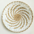 Axyaa Nordic Rattan Wall Plate Decor - INS Style Wall Decoration